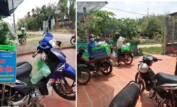 “Bó rau nghĩa tình”trong mùa dịch Covid-19 –  Của anh Chủ tịch Hội Nông dân xã