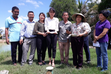 Hiệu quả mô hình nuôi cá thát lát thâm canh