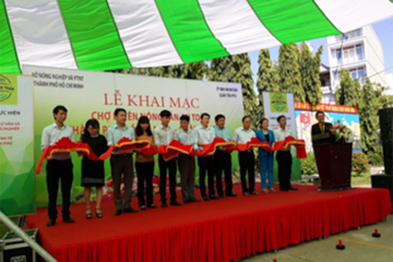 TP.HCM: Khai mạc Chợ phiên Nông sản an toàn sau mùa dịch Covid-19