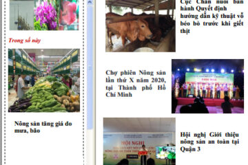 Bản tin Thông tin Khuyến nông và Thị trường số 29