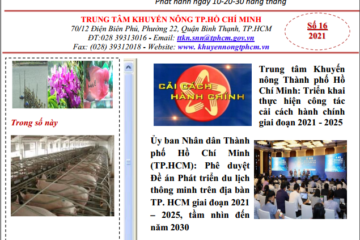 Bản tin Khuyến nông và Thị trường số 16