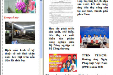 Bản tin Thông tin Khuyến nông và Thị trường số 21