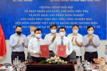Hợp tác phát triển sản xuất, chế biến, tiêu thụ và xuất khẩu sản phẩm nông nghiệp giữa Bộ Nông nghiệp và Bộ Công thương
