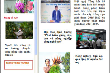 Bản tin Thông tin Khuyến nông và Thị trường số 36