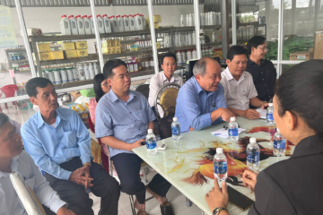 Trung tâm Khuyến nông TPHCM: Tiếp đoàn Sở Nông nghiệp và Phát triển nông thôn tỉnh Bến Tre đến tham quan, học tập kinh nghiệm các mô hình sản xuất, kinh doanh cây giống hoa kiểng