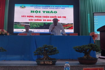 Hội thảo xây dựng, hoàn thiện chuỗi giá trị cây giống và hoa kiểng