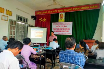 Trạm Khuyến nông huyện Bình Chánh – Bình Tân tổ chức tổng kết hoạt động năm 2023 và phương hướng năm 2024