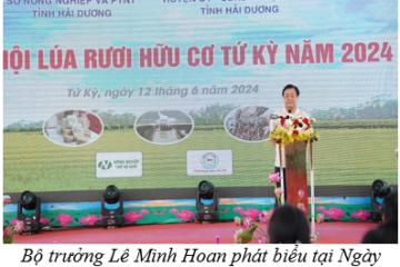 Bộ trưởng Lê Minh Hoan: Sản xuất nông nghiệp hữu cơ bước đầu đừng nghĩ đến tiền