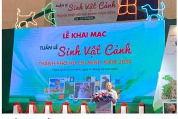 TP.HCM: khai mạc Tuần lễ Sinh vật cảnh năm 2024