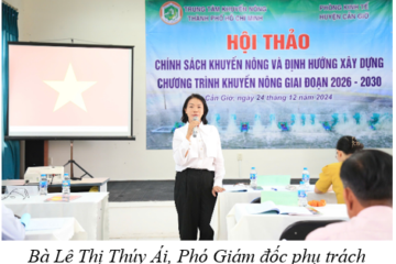 TP.HCM: Đổi mới hoạt động khuyến nông theo chính sách mới