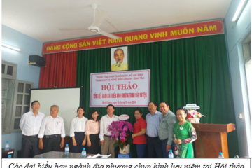Trạm Khuyến nông huyện Bình Chánh – Bình Tân: Tổ chức Hội thảo tổng kết đánh giá kết quả triển khai các chương trình năm 2024 và phương hướng năm 2025