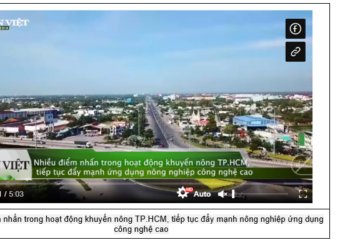 Khuyến nông TP.HCM nhiều điểm nhấn, tiếp tục đẩy mạnh nông nghiệp ứng dụng công nghệ cao