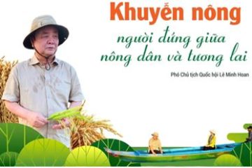 KHUYẾN NÔNG VÀ NĂNG SUẤT LAO ĐỘNG:  THAY ĐỔI TỪ CÁCH NGHĨ, KHÔNG CHỈ TỪ CÁCH LÀM