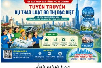 Ủy ban nhân dân Thành phố Hồ Chí Minh tuyên truyền dự thảo Luật Đô thị đặc biệt