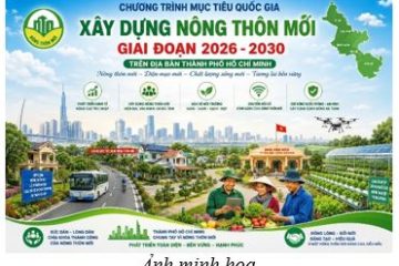 Chương trình mục tiêu quốc gia xây dựng nông thôn mới, giai đoạn 2026 – 2030 trên địa bàn Thành phố Hồ Chí Minh