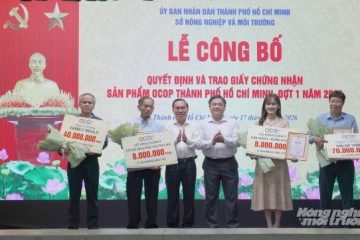 Thành phố Hồ Chí Minh công nhận 14 sản phẩm OCOP đợt 1 năm 2026