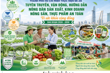 Thành phố Hồ Chí Minh thực hiện Đề án “Tuyên truyền, vận động, hướng dẫn nông dân sản xuất, kinh doanh nông sản, thực phẩm an toàn vì sức khỏe cộng đồng giai đoạn 2026 – 2030”